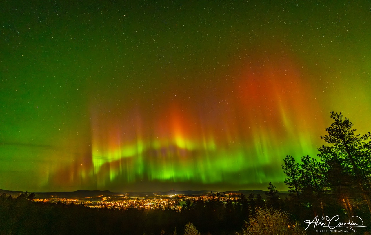 Aurora Borealis in Överkalix