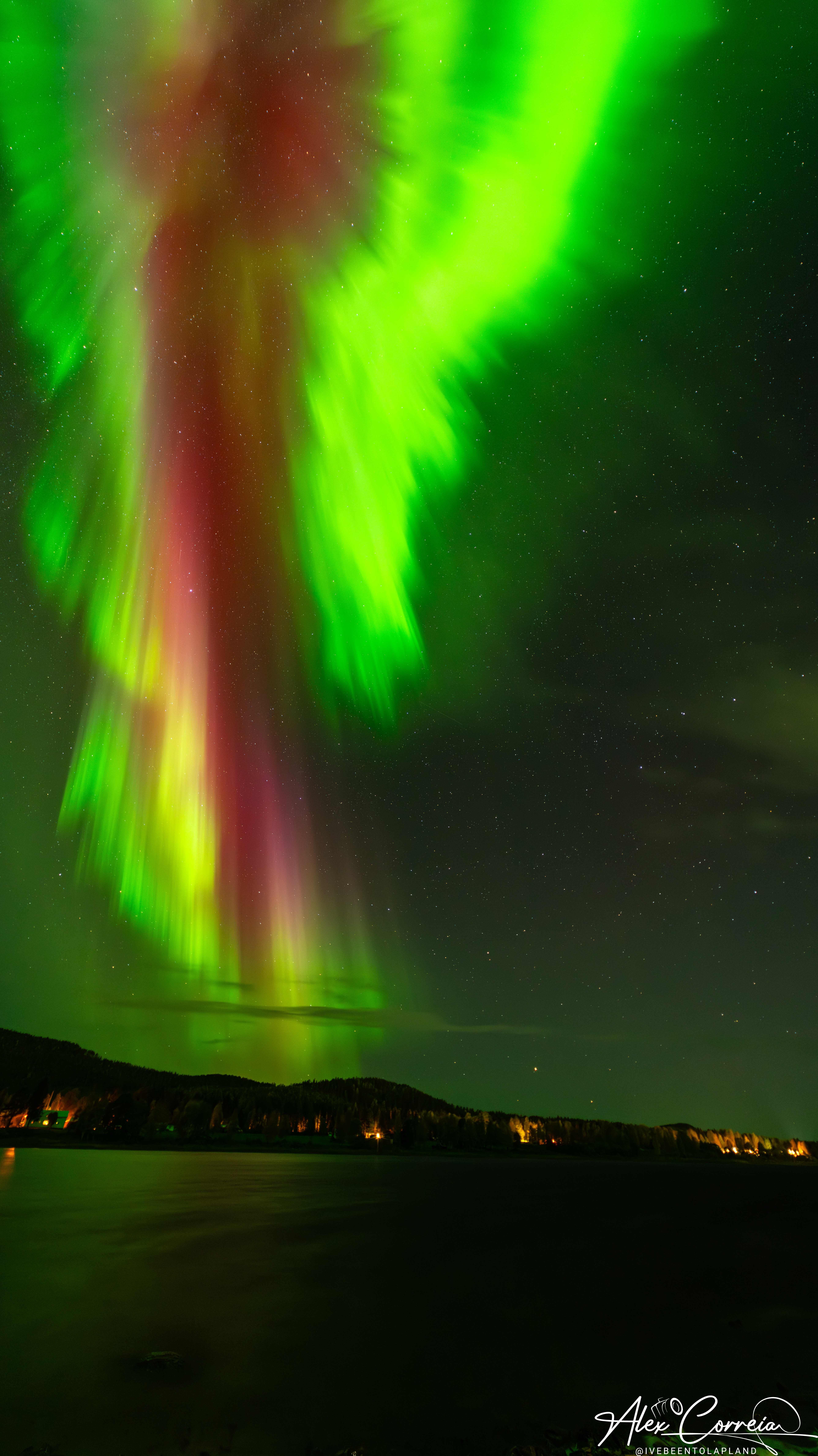 Blood Red Aurora